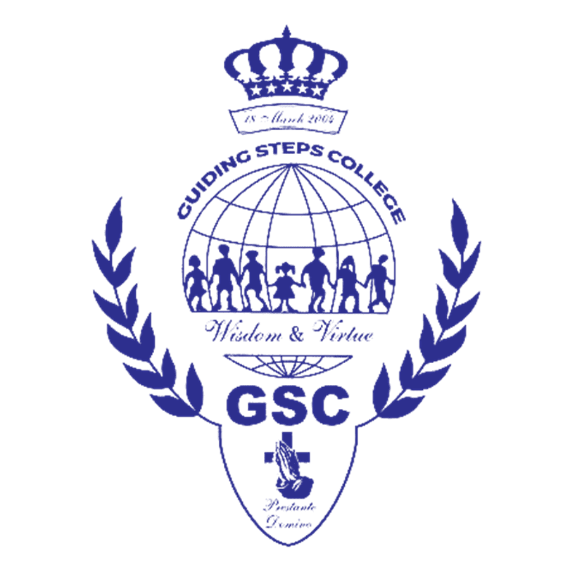 The Guiding Steps College crest